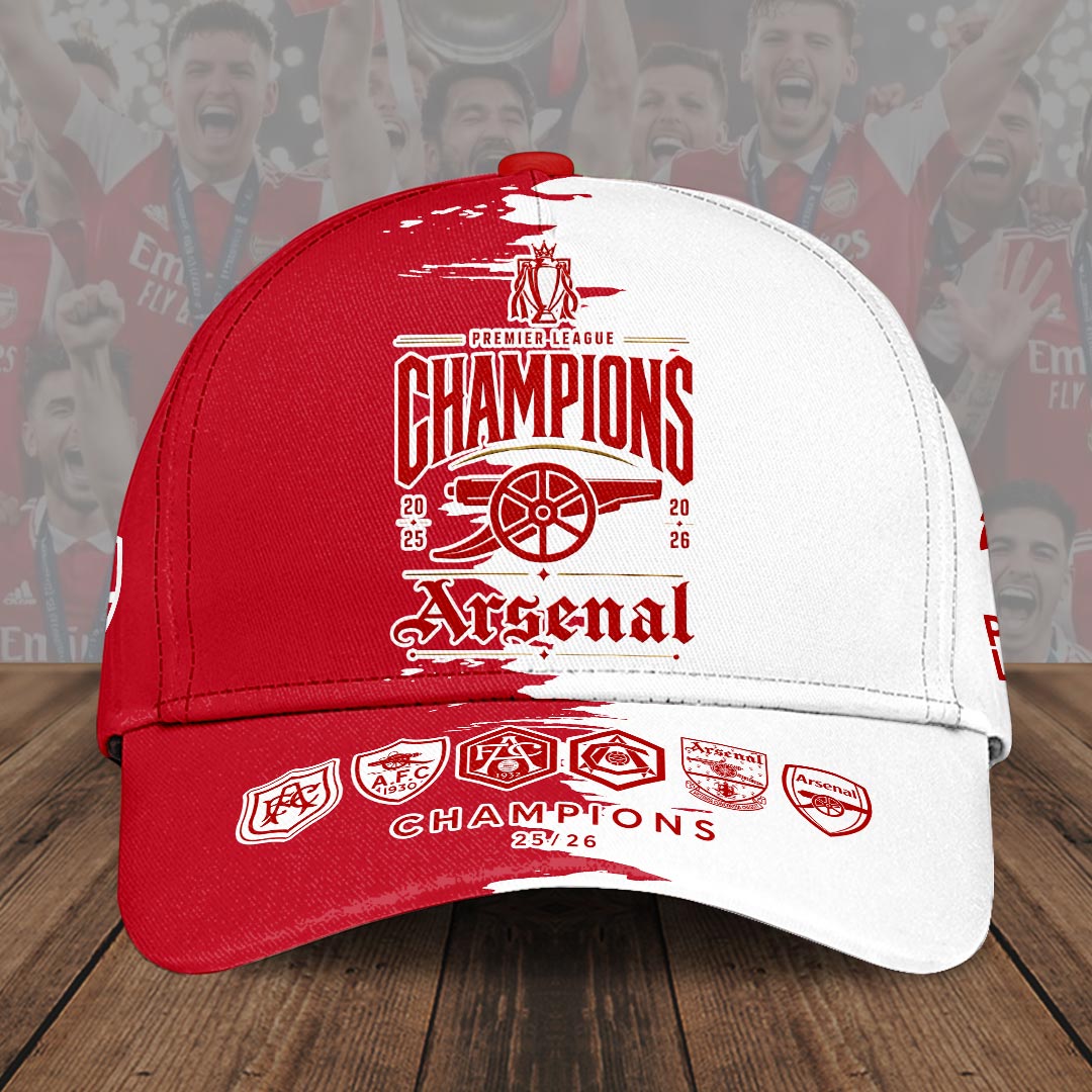 Arsenal-FC-Premier-League-Champions-2526-Classic-Cap-CHAMP2020749 Arsenal FC Premier League Champions 25/26 Classic Cap CHAMP2020749
