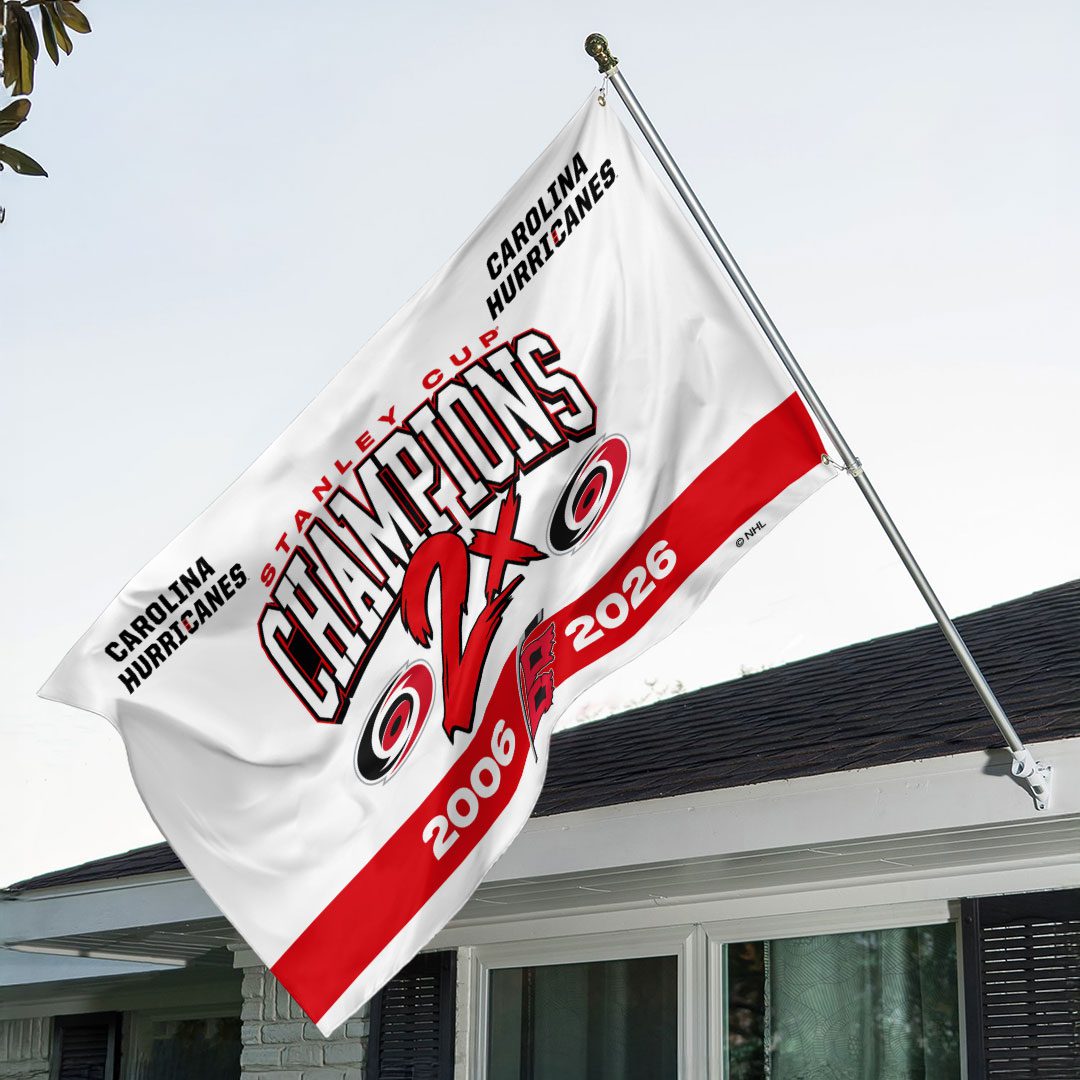Carolina-Hurricanes-2026-Stanley-Cup-Champions-3D-Double-side-House-Flag-CHAMP2020784 Carolina Hurricanes 2026 Stanley Cup Champions 3D Double-side House Flag CHAMP2020784