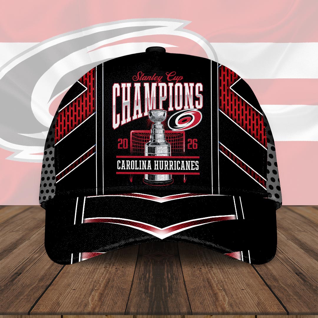 Carolina-Hurricanes-2026-Stanley-Cup-Champions-Cap-Classic-Cap-CHAMP2020736 Carolina Hurricanes 2026 Stanley Cup Champions Cap Classic Cap CHAMP2020736