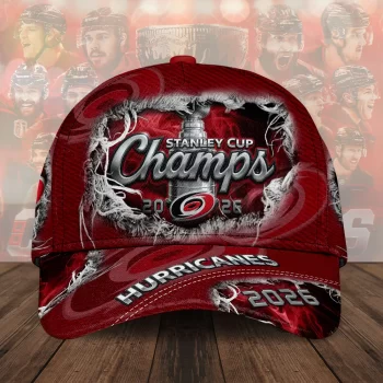 Carolina Hurricanes 2026 Stanley Cup Champions Classic Cap CHAMP2020713