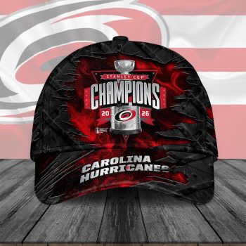 Carolina Hurricanes 2026 Stanley Cup Champions Classic Cap CHAMP2020714