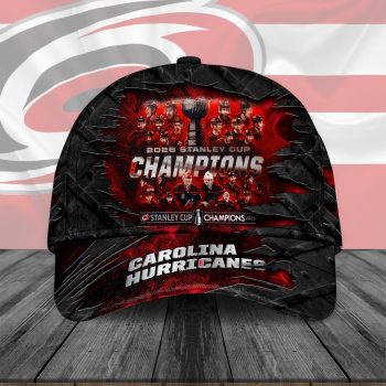 Carolina Hurricanes 2026 Stanley Cup Champions Classic Cap CHAMP2020715