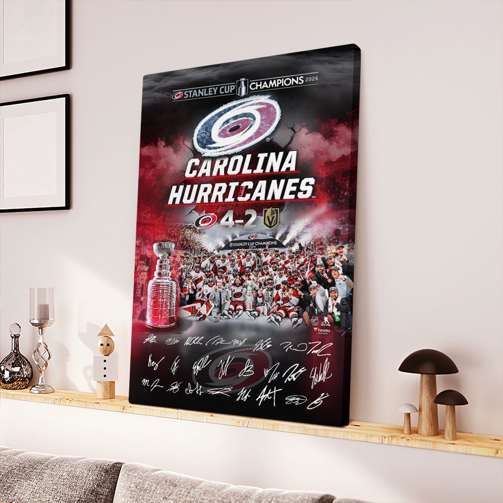 Carolina-Hurricanes-2026-Stanley-Cup-Champions-Rectangle-Canvas-With-Inner-Frame-CHAMP2020700-2