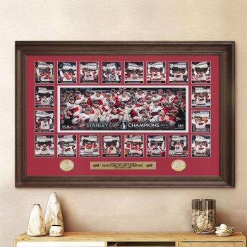 Carolina Hurricanes 2026 Stanley Cup Champions Rectangle Canvas With Inner Frame CHAMP2020707