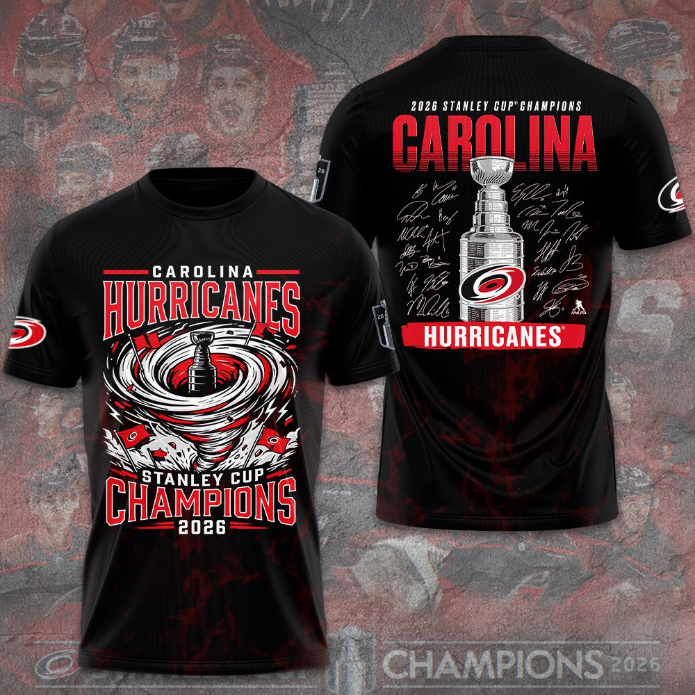 Carolina-Hurricanes-2026-Stanley-Cup-Champions-Unisex-Performance-T-Shirt-CHAMP2020857 Carolina Hurricanes 2026 Stanley Cup Champions Unisex Performance T-Shirt CHAMP2020857