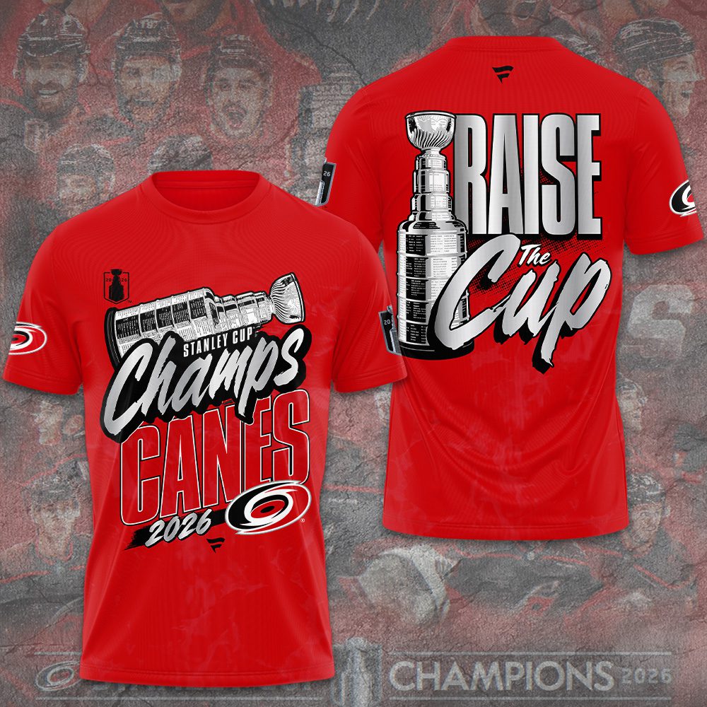 Carolina-Hurricanes-2026-Stanley-Cup-Champions-Unisex-Performance-T-Shirt-CHAMP2020859 Carolina Hurricanes 2026 Stanley Cup Champions Unisex Performance T-Shirt CHAMP2020859