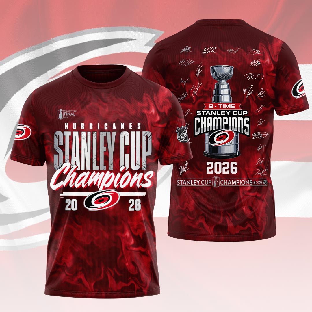 Carolina-Hurricanes-2026-Stanley-Cup-Champions-Unisex-T-Shirt-CHAMP2020838 Carolina Hurricanes 2026 Stanley Cup Champions Unisex T-Shirt CHAMP2020838
