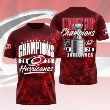 Carolina Hurricanes 2026 Stanley Cup Champions Unisex T-Shirt CHAMP2020852