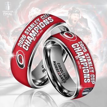Carolina Hurricanes Stanley Cup Champions 2026 Custom Alloy Ring CHAMP2020656
