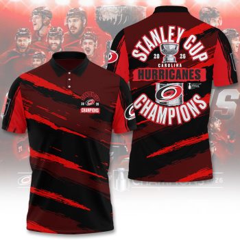 Carolina Hurricanes Stanley Cup Champions 2026 Polo Shirt CHAMP2020800