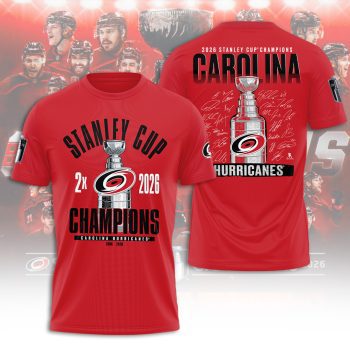 Carolina Hurricanes Stanley Cup Champions 2026 Unisex T-Shirt CHAMP2020837