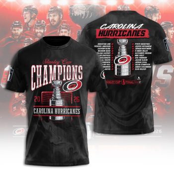 Carolina Hurricanes Stanley Cup Champions 2026 Unisex T-Shirt CHAMP2020841