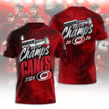 Carolina Hurricanes Stanley Cup Champions 2026 Unisex T-Shirt CHAMP2020849