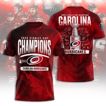 Carolina Hurricanes Stanley Cup Champions 2026 Unisex T-Shirt CHAMP2020858