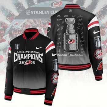 Carolina Hurricanes Stanley Cup Champions 2026 Varsity Jacket CHAMP2020658