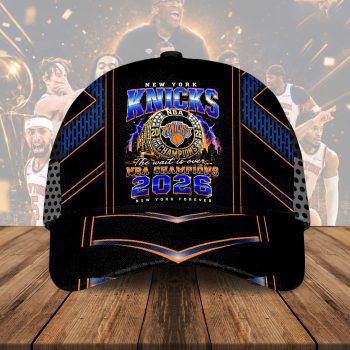 New York Knicks 2026 NBA Finals Champions Classic Cap CHAMP2020720