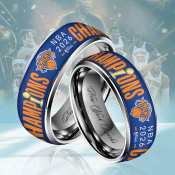 New York Knicks 2026 NBA Finals Champions Custom Alloy Ring CHAMP2020657