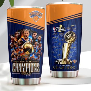 New York Knicks 2026 NBA Finals Champions Tumbler Cup CHAMP2020828