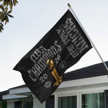 New York Knicks NBA Finals Champions 2026 3D Double-side House Flag CHAMP2020792