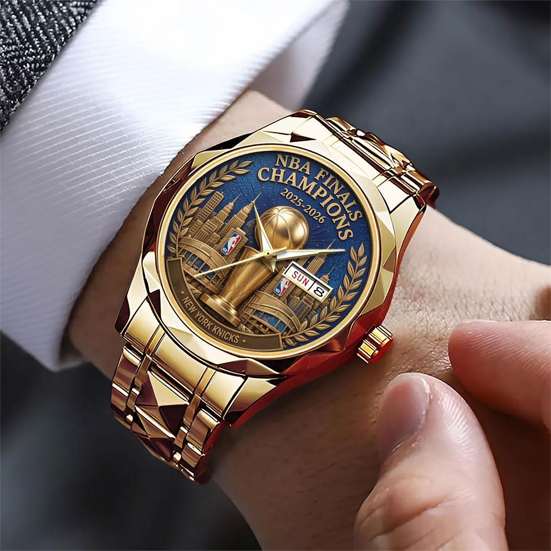 New-York-Knicks-NBA-Finals-Champions-2026-Alloy-Luxury-Quartz-Watch-CHAMP2020635-1
