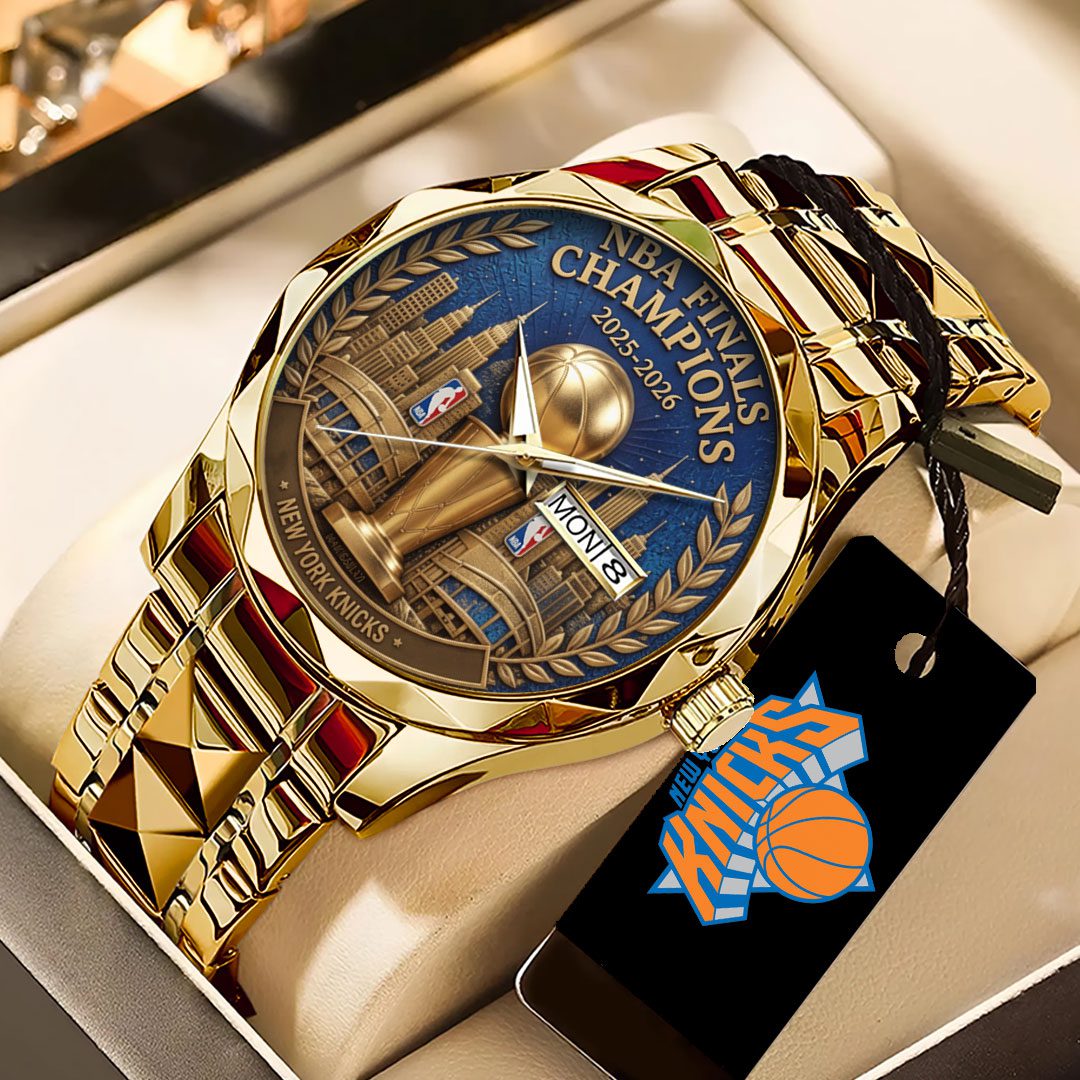 New-York-Knicks-NBA-Finals-Champions-2026-Alloy-Luxury-Quartz-Watch-CHAMP2020635 New York Knicks NBA Finals Champions 2026 Alloy Luxury Quartz Watch CHAMP2020635