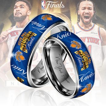 New York Knicks NBA Finals Champions 2026 Custom Alloy Ring CHAMP2020652