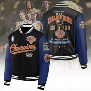 New York Knicks NBA Finals Champions 2026 Varsity Jacket CHAMP2020668