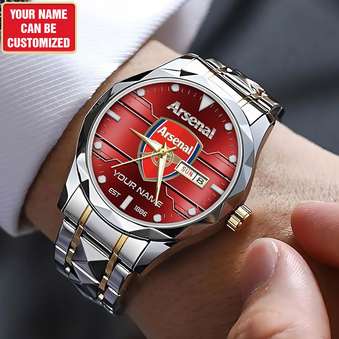 Personalized-Arsenal-FC-Alloy-Luxury-Quartz-Watch-CHAMP2020643-2