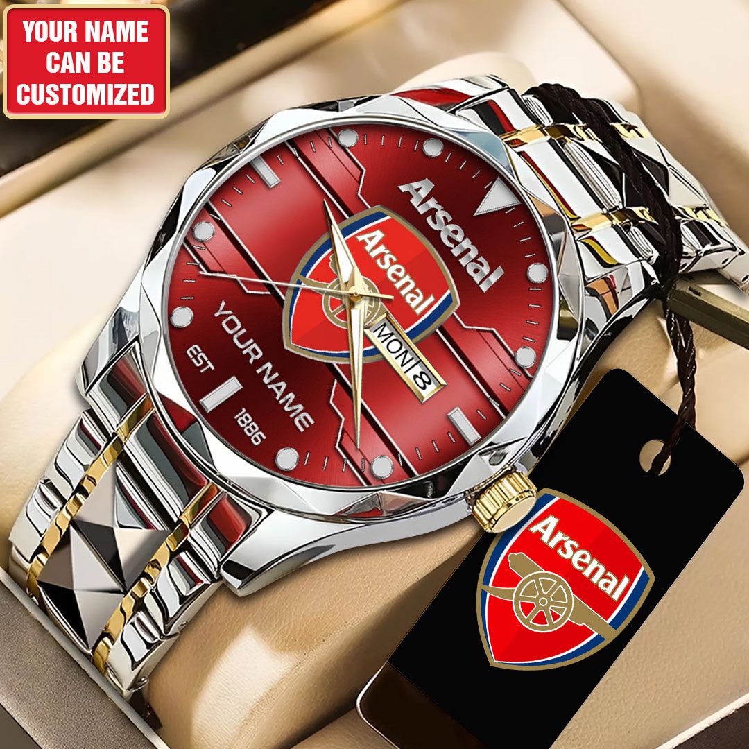 Personalized-Arsenal-FC-Alloy-Luxury-Quartz-Watch-CHAMP2020643 Personalized Arsenal FC Alloy Luxury Quartz Watch CHAMP2020643