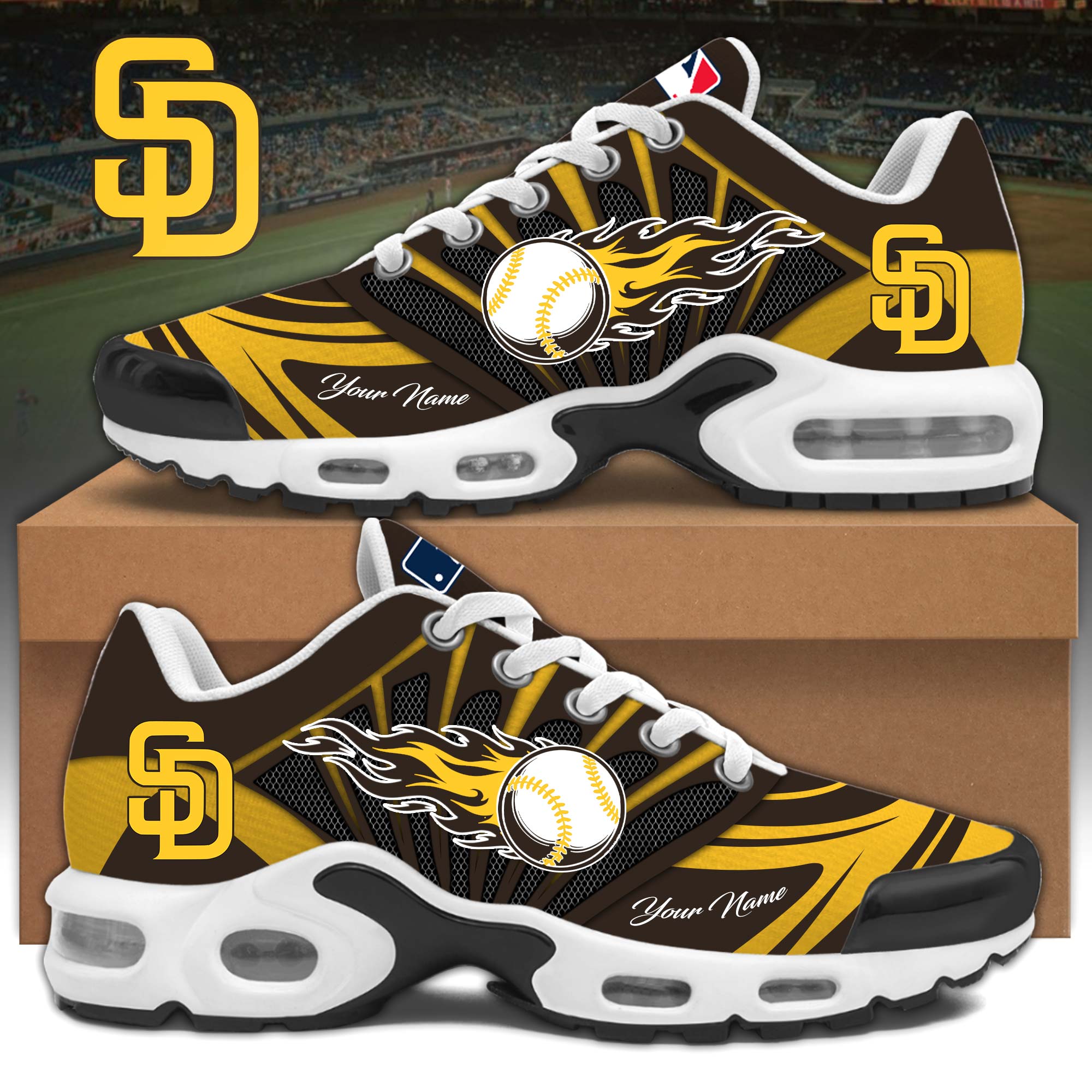San-Diego-Padres-Air-Max-Plus-TN-Shoes San Diego Padres Air Max Plus TN Shoes