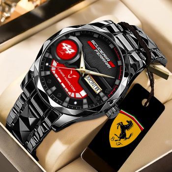 Scuderia Ferrari x Lewis Hamilton Alloy Luxury Quartz Watch CHAMP2020634